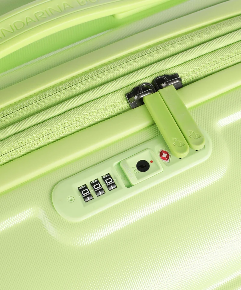 Mandarina Duck Logoduck+ 4-Rollen Trolley matcha
