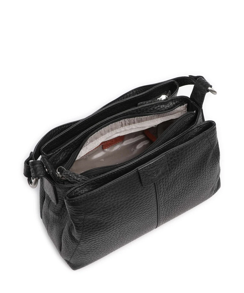 Voi Hirsch Jessica Schultertasche schwarz