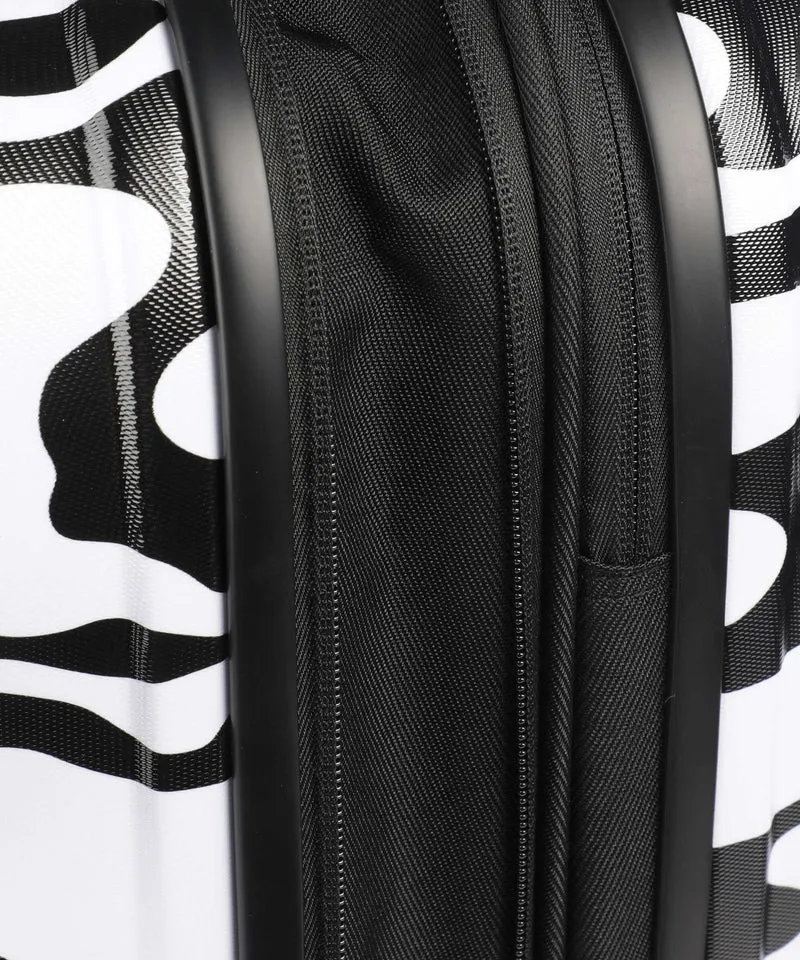 Mandarina Duck Logoduck+ Moire 4-Rollen Trolley moire