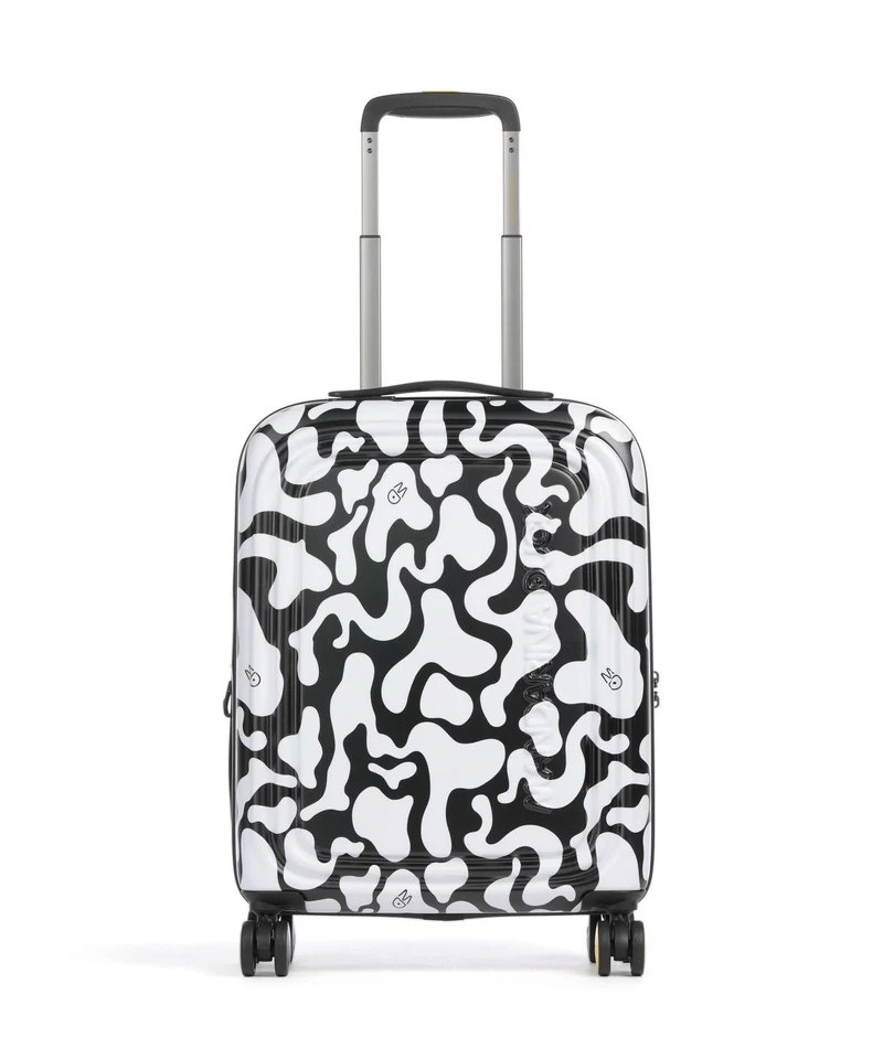 Mandarina Duck Logoduck+ Moire 4-Rollen Trolley moire