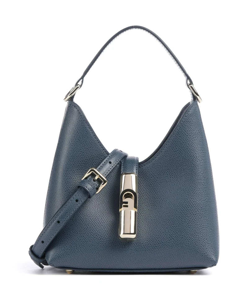 Furla Iride Mini Umhängetasche grigio blu