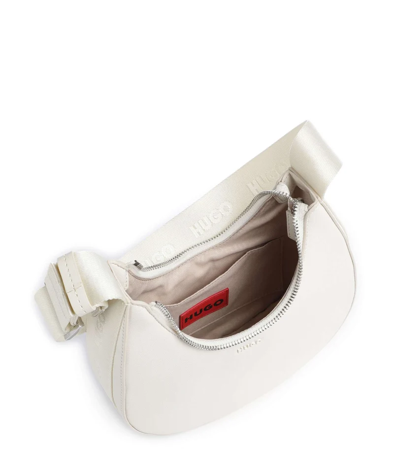 Hugo Bel 2.0 Beuteltasche open white