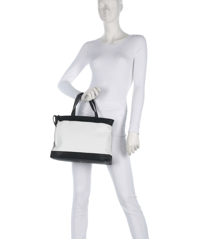 Voi Hirsch Jessi Handtasche schwarz/weiss