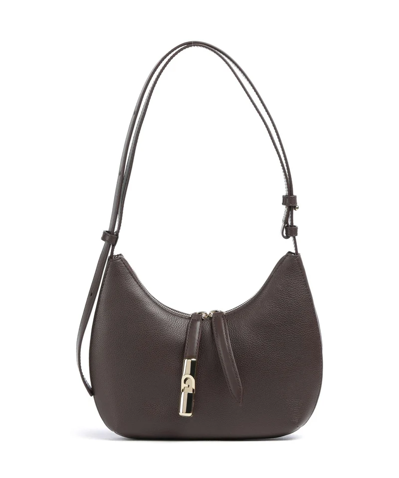 Furla Goccia S Schultertasche cioccolato