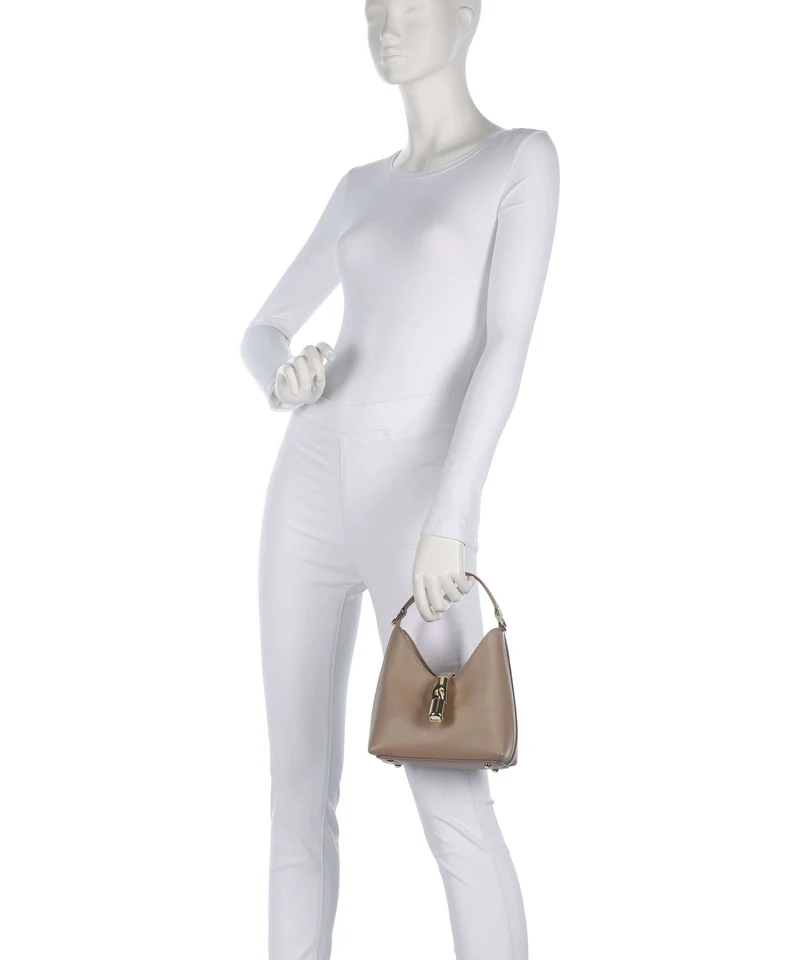 Furla Iride Mini Umhängetasche greige