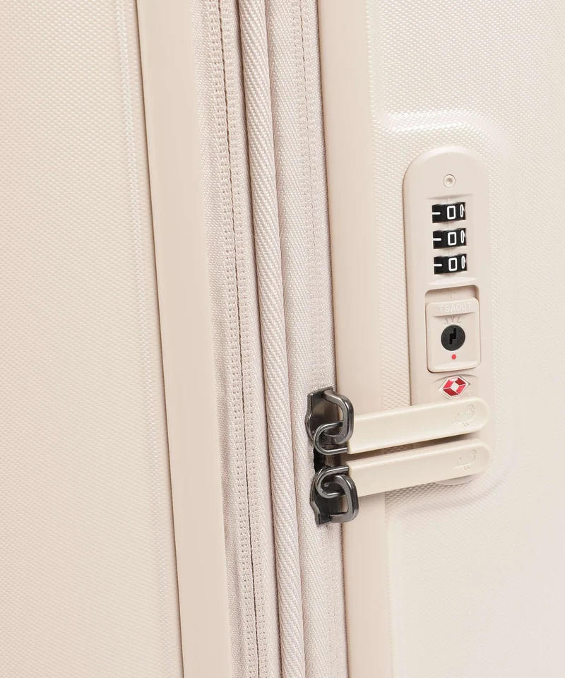 Mandarina Duck Logoduck+ 4-Rollen Trolley white mocha