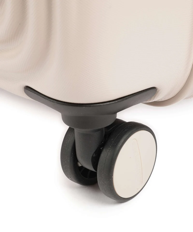 Mandarina Duck Logoduck+ 4-Rollen Trolley white mocha