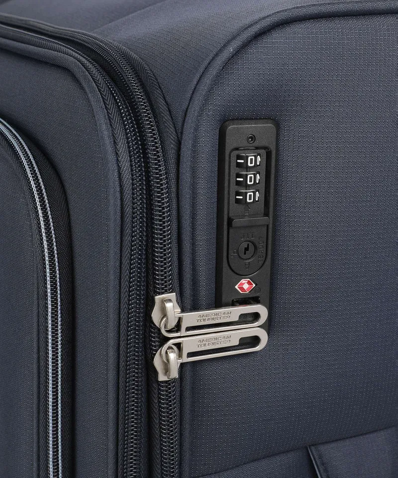 American Tourister Cloudrider M 4-Rollen Trolley sky navy