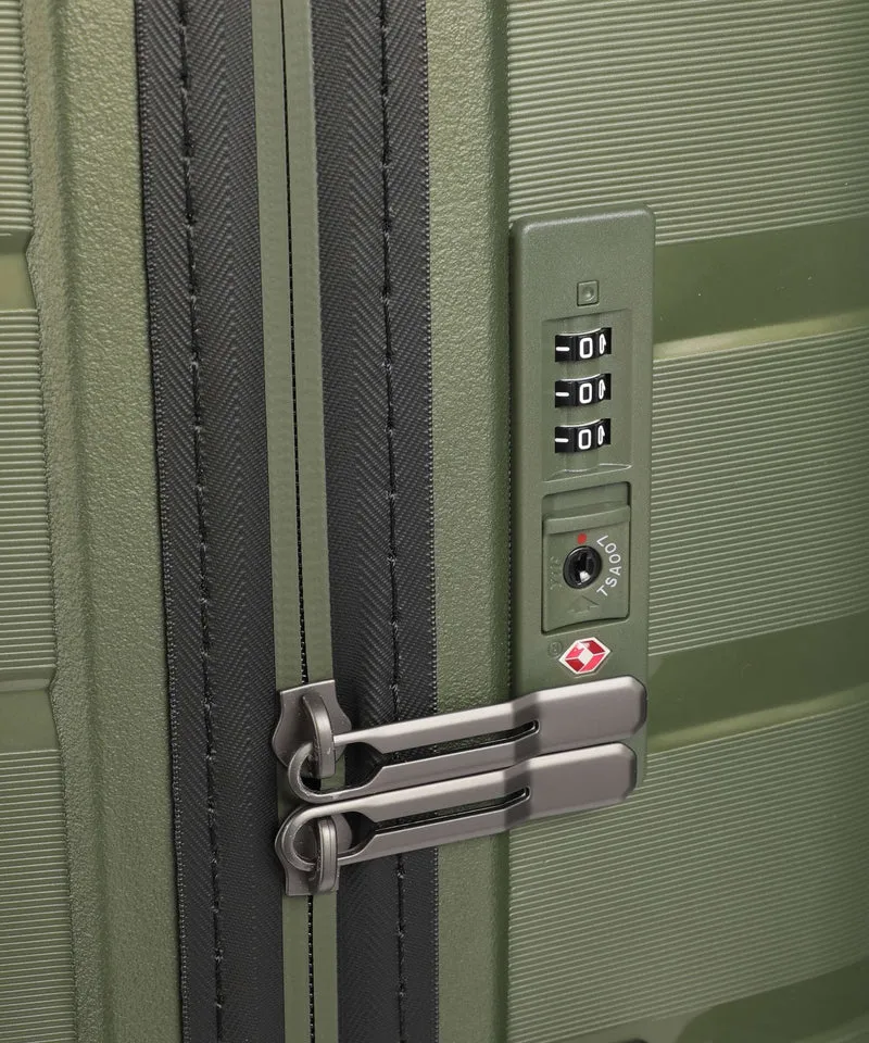 Travelite Air Base 4-Rollen Trolley olive