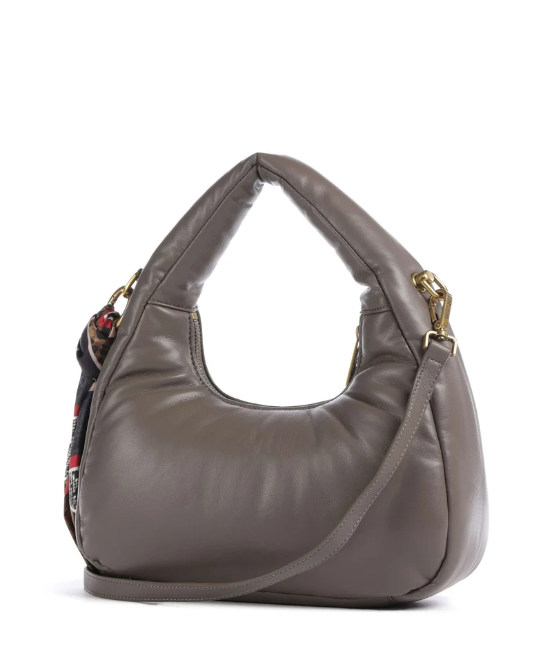 Just Cavalli Puffy Foulard Handtasche taupe