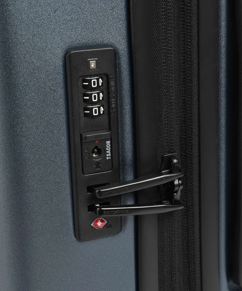Samsonite Fyrm 4-Rollen Trolley steel blue