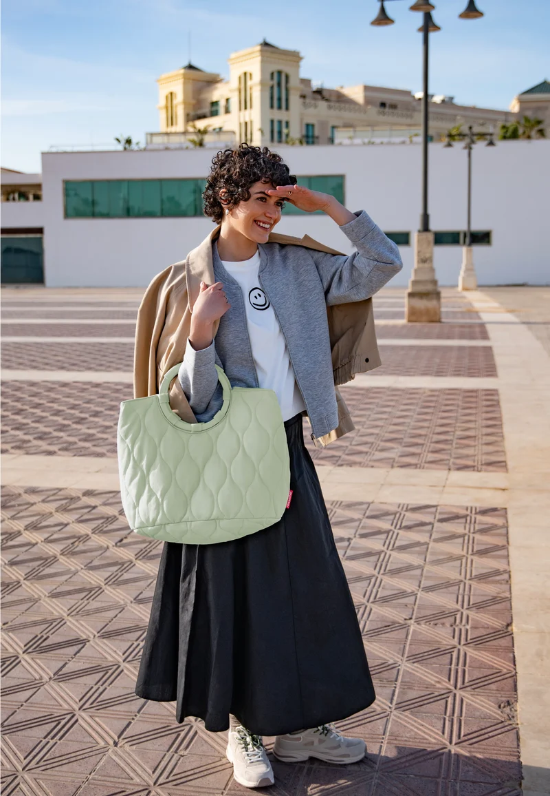 Loopbag Hobo Puffer Iced Matcha - Shopper