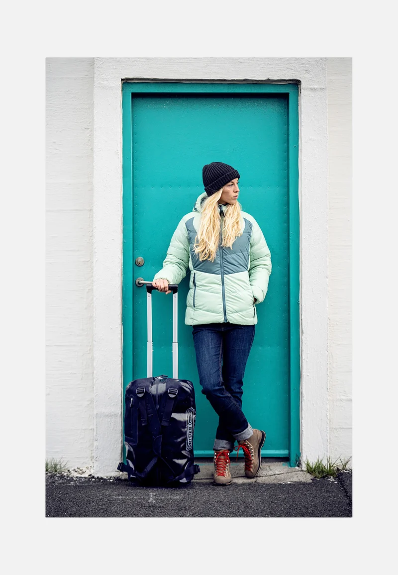 Duffle RG 34L Schwarz - Reisetasche mit Rollen