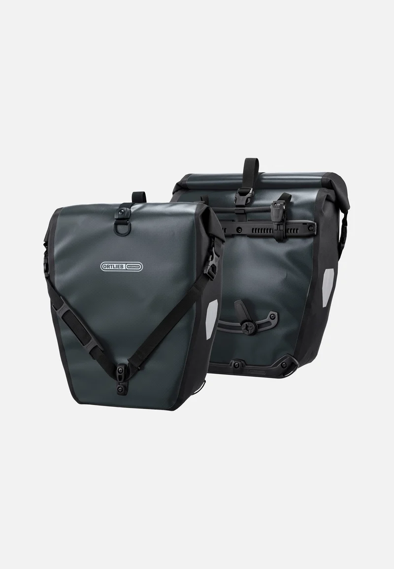 Back-Roller Asphalt Schwarz - Fahrradtasche