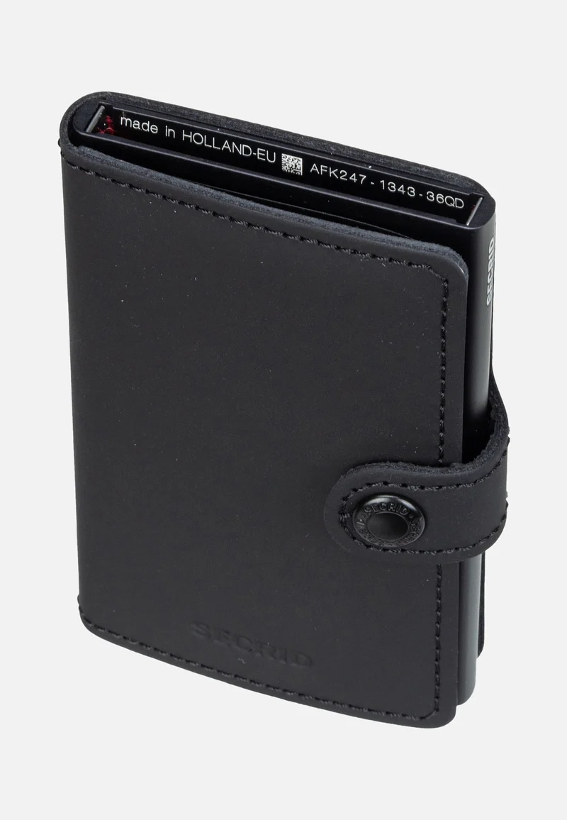 Miniwallet Matte Black - Portemonnaie