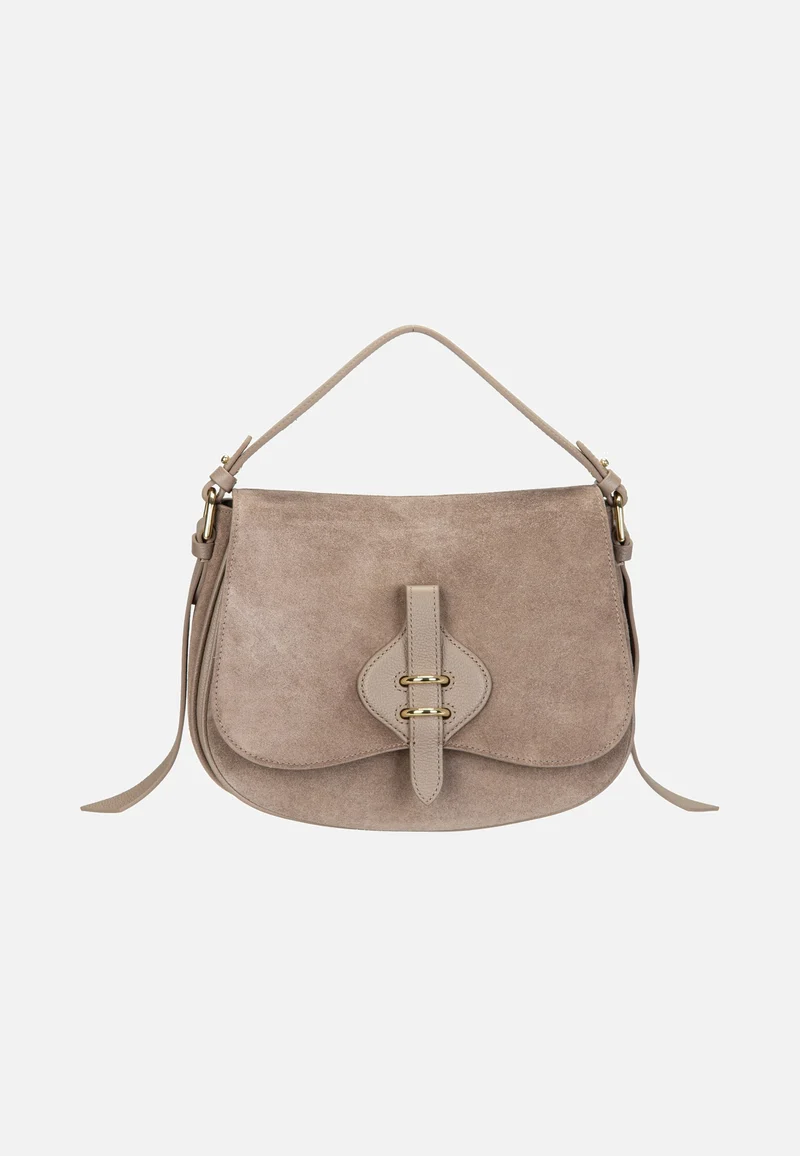 Coccinellemavery Suede Bi 1801 Warm Taupe/Warm Taupe - Crossbody Bag
