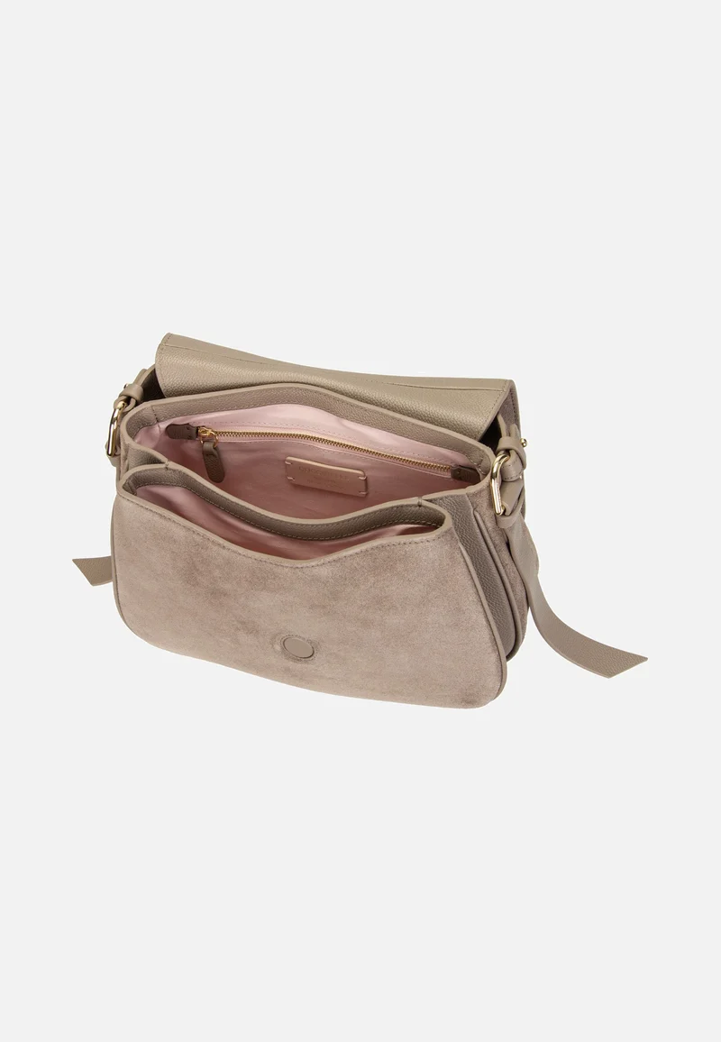 Coccinellemavery Suede Bi 1801 Warm Taupe/Warm Taupe - Crossbody Bag