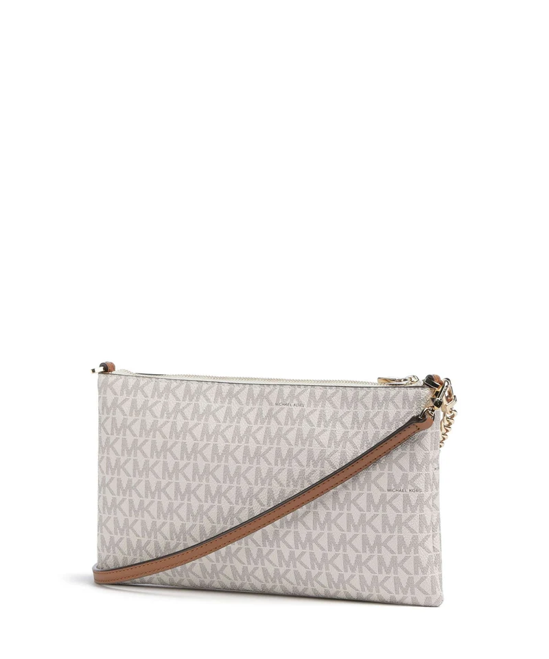 Michael Kors Jet Set Umhängetasche vanilla/acorn
