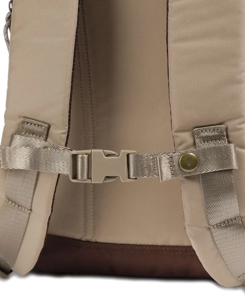 Doughnut Jungle Christopher Small Rolltop Rucksack beige