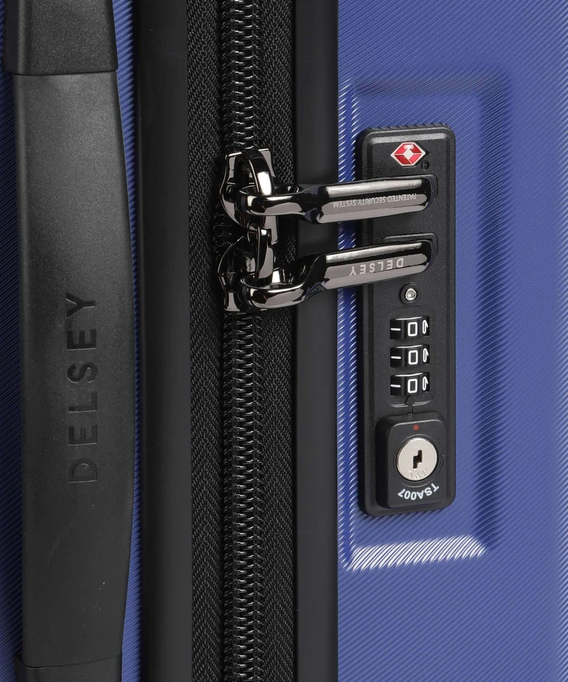 Delsey Paris Karat 2.0 4-Rollen Trolley blau