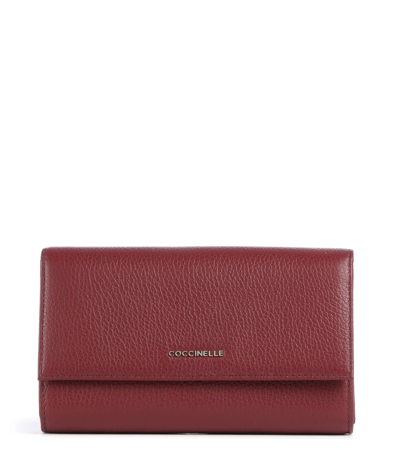 Coccinelle Metallic Soft Geldbörse ribes