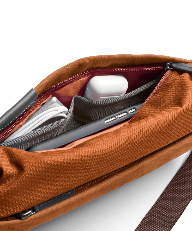 Bellroy City 4 Mini Slingbag bronze