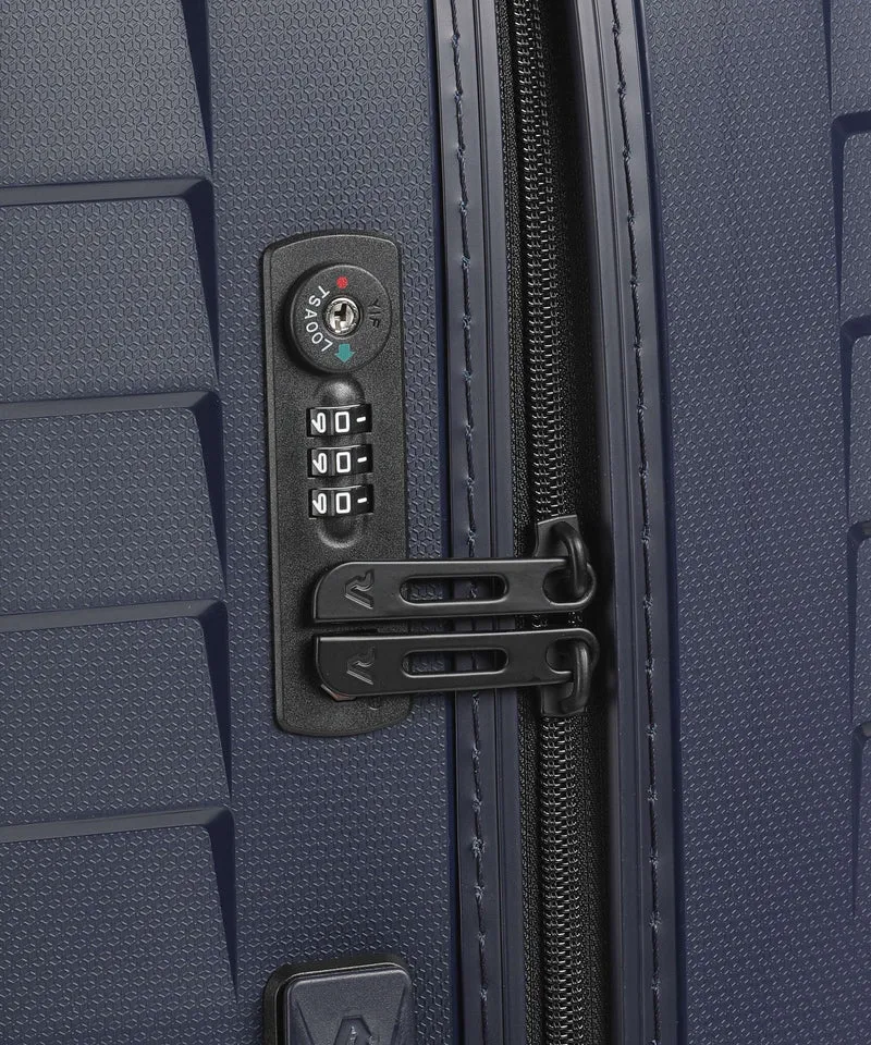 Roncato Ypsilon 4-Rollen Trolley blu notte