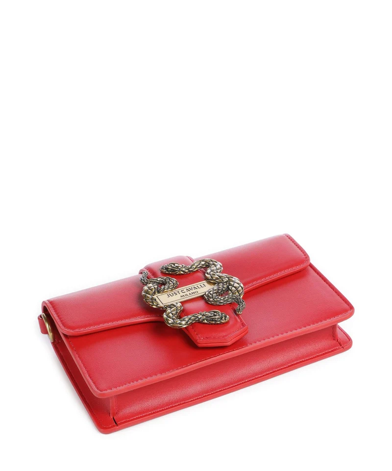 Just Cavalli Iconic Snakes Geldbörse tango red