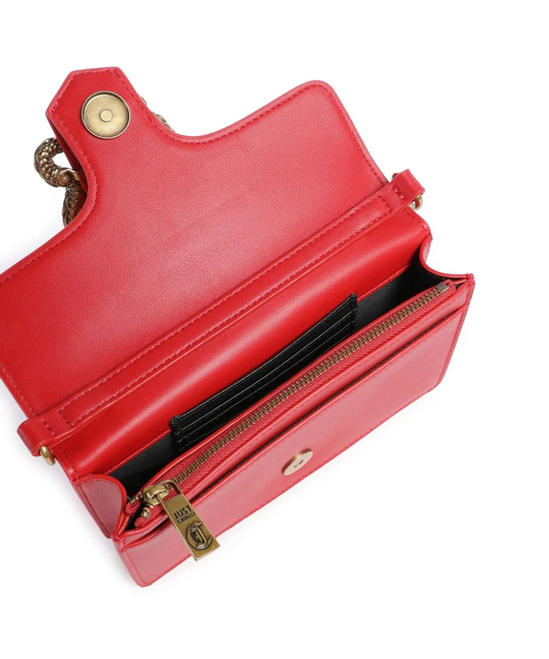 Just Cavalli Iconic Snakes Geldbörse tango red