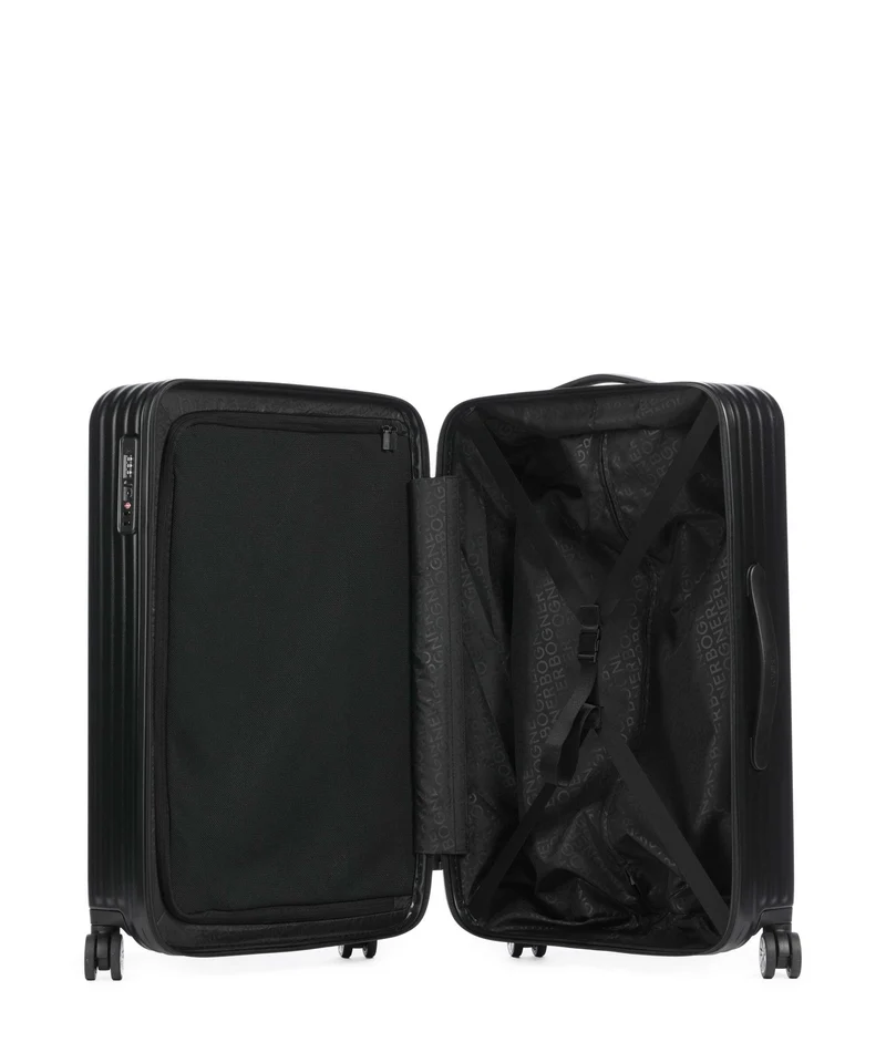 Bogner Piz Tamaro 4-Rollen Trolley black