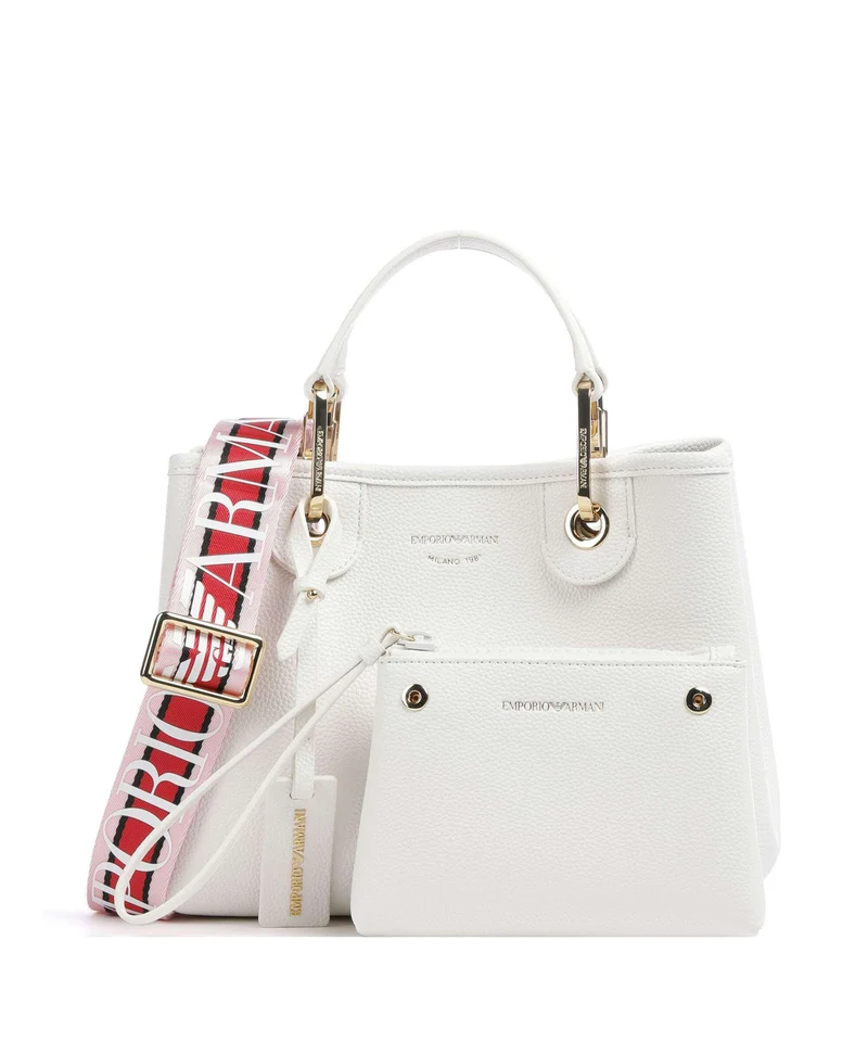 Emporio Armani My EA Handtasche bianco/cuoio