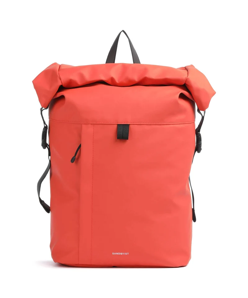 Sandqvist Stream Konrad Rolltop Rucksack orange