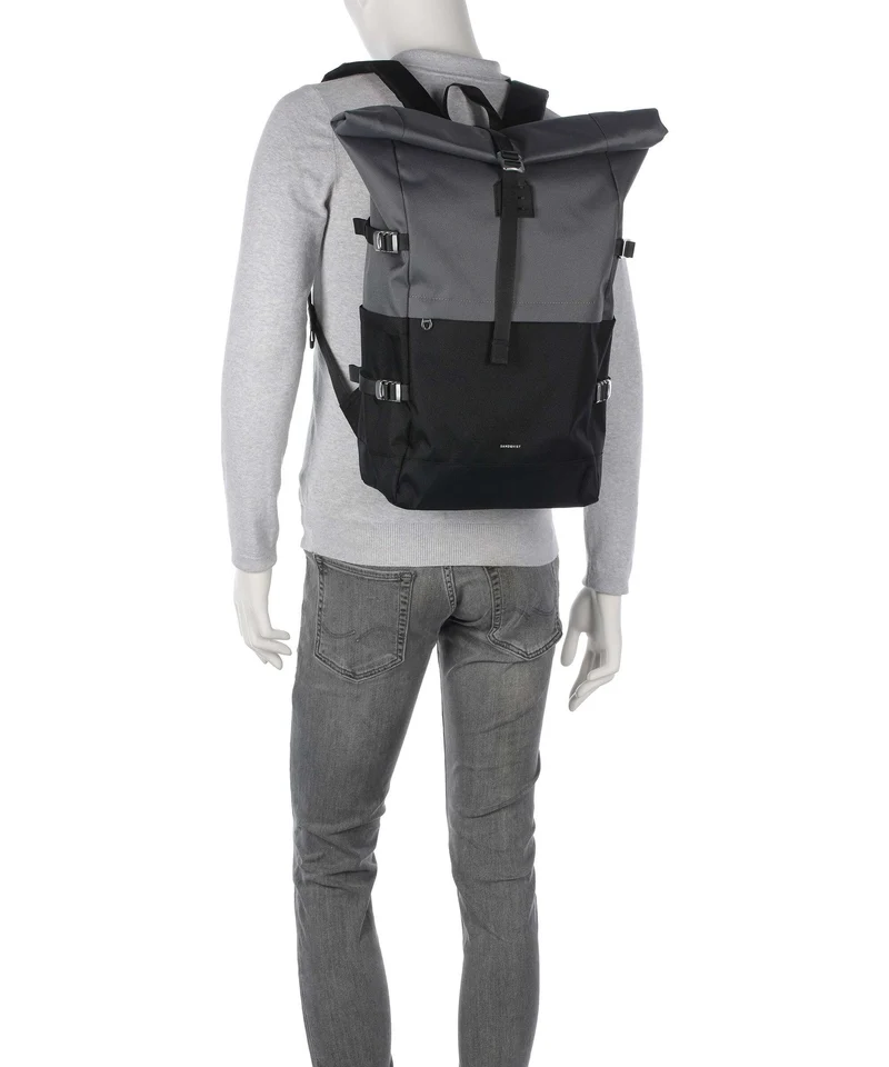 Sandqvist Icon L Rolltop Rucksack multicolour/dark