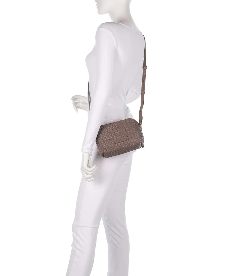 Les Visionnaires Lynn Weave Silky Umhängetasche taupe brown