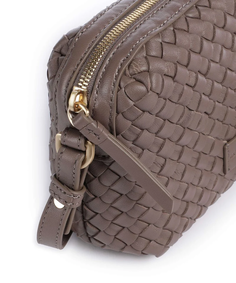 Les Visionnaires Lynn Weave Silky Umhängetasche taupe brown