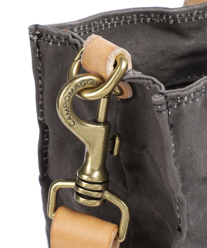 Campomaggi Shopper grey/natural/silver