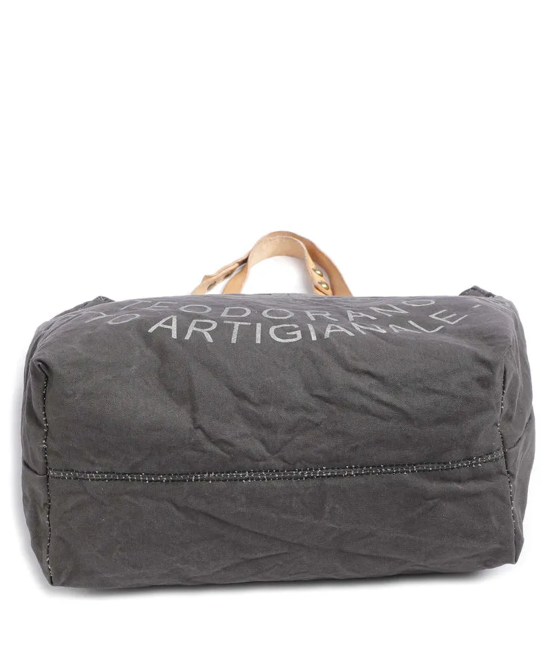 Campomaggi Shopper grey/natural/silver