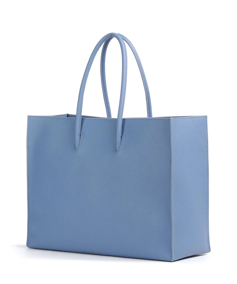 Coccinelle Myrtha Maxi Logo Shopper azul