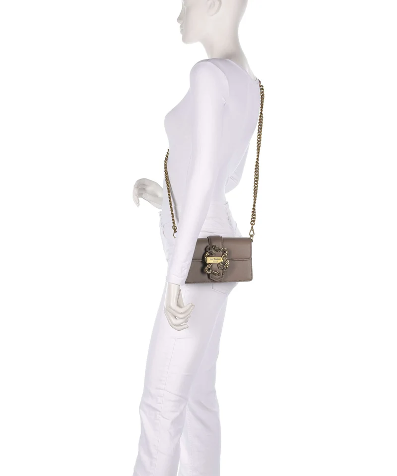Just Cavalli Iconic Snakes Geldbörse taupe