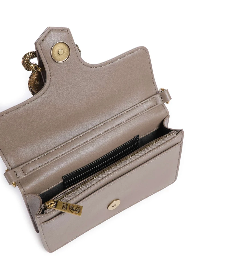 Just Cavalli Iconic Snakes Geldbörse taupe