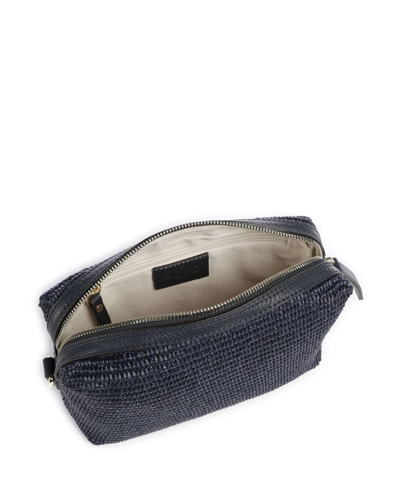 Abro Raffia Kaia Umhängetasche navy