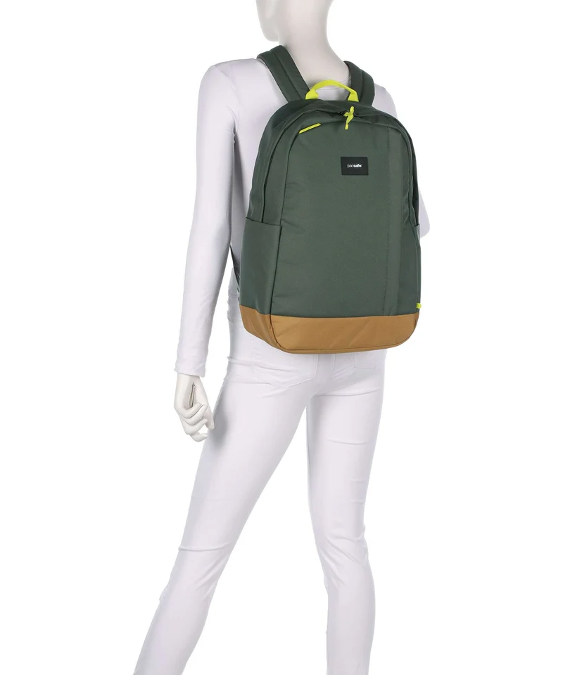 Pacsafe Go 25 Rucksack spruce green
