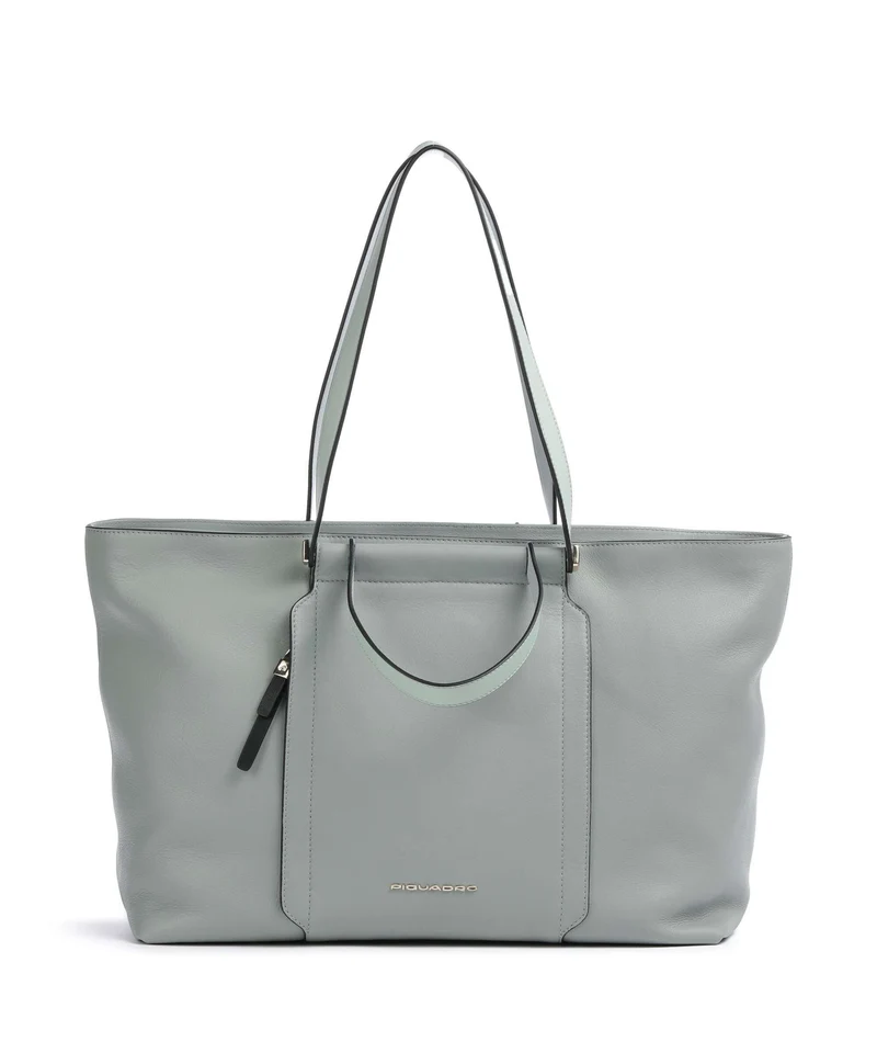 Piquadro Circle Shopper verde menta
