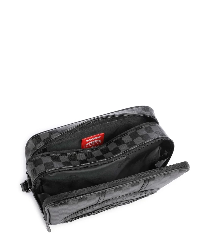 Sprayground Midnight Chateau Kulturbeutel black