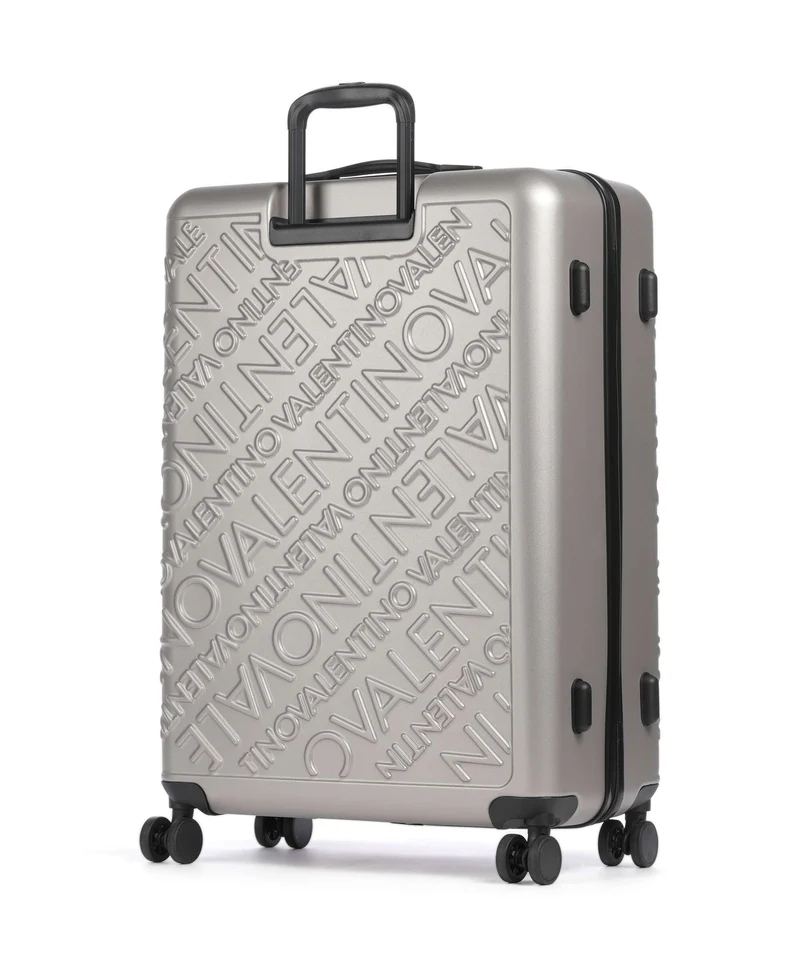 Valentino Bags Mars 4-Rollen Trolley silver