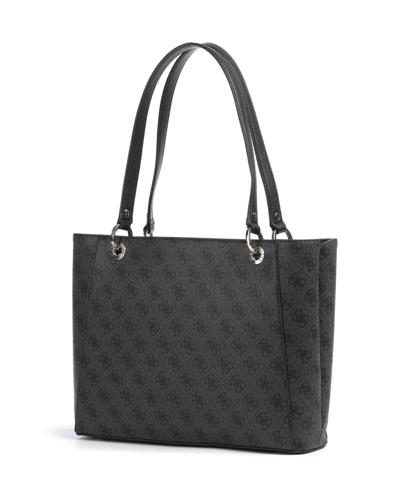Guess Noelle Shopper coal logo