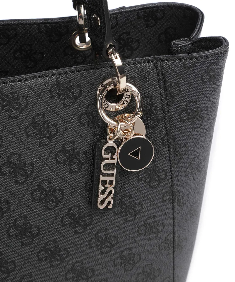 Guess Noelle Shopper coal logo