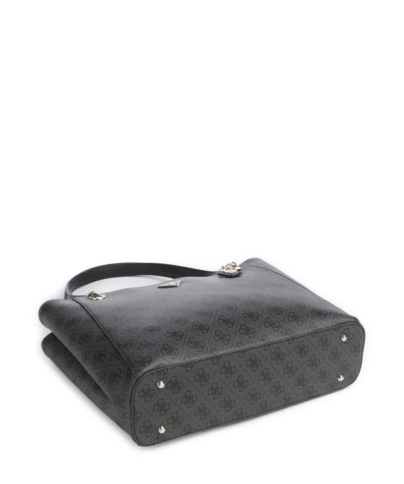 Guess Noelle Shopper coal logo