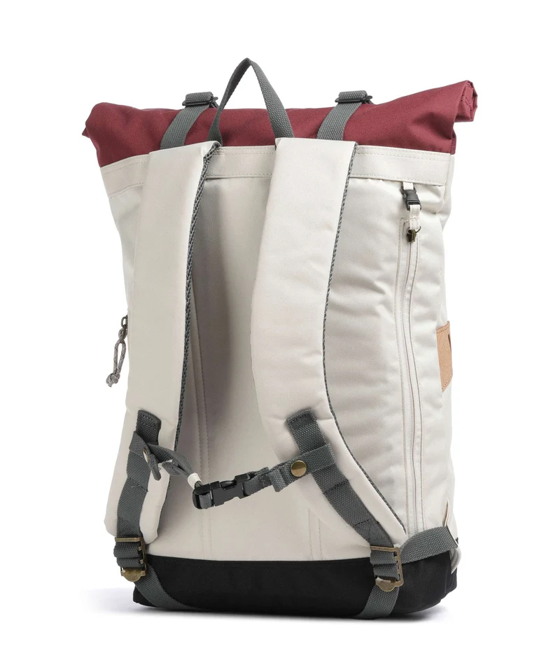 Doughnut Reborn Christopher Rolltop Rucksack stone/wine