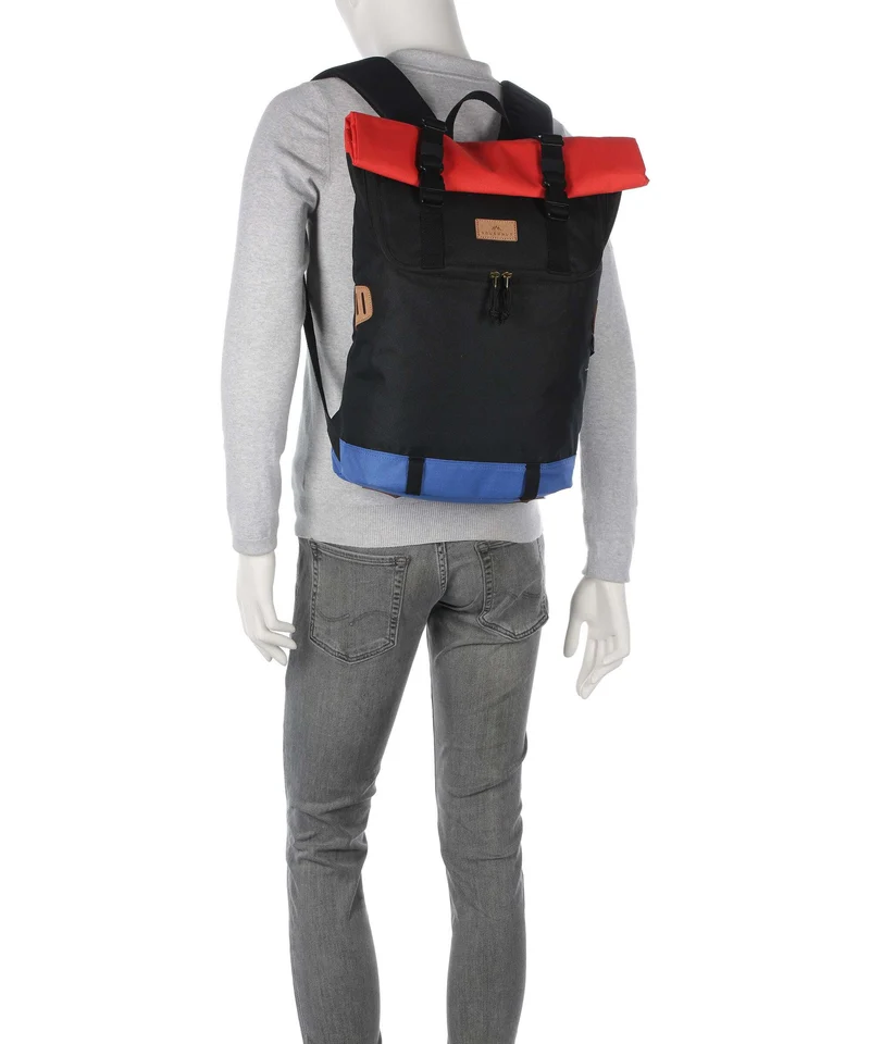 Doughnut Reborn Christopher Rolltop Rucksack stone/wine
